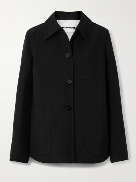 Jil Sander Cotton-blend Twill Jacket