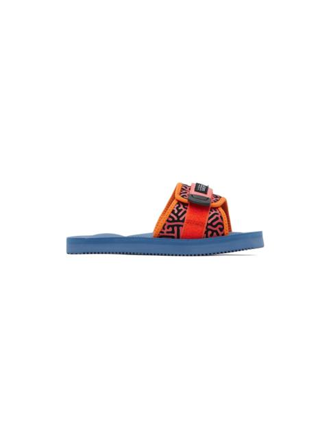 Orange & Blue PADRI-PT06 Sandals