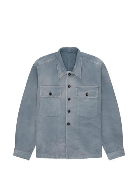 FORTELA front-pockets buttoned shirt