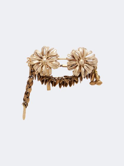 Dries Van Noten Floral embellished bracelet