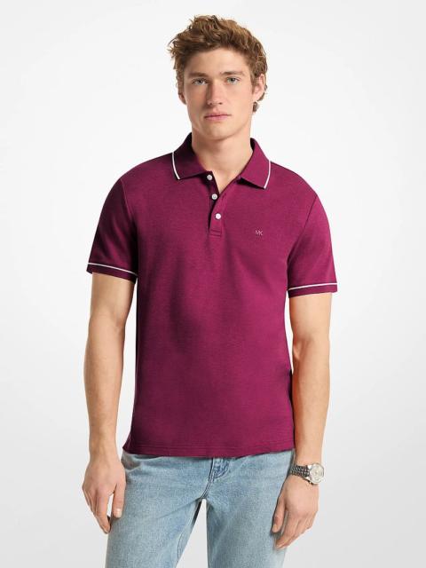MICHAEL KORS Gramercy Cotton Polo Shirt