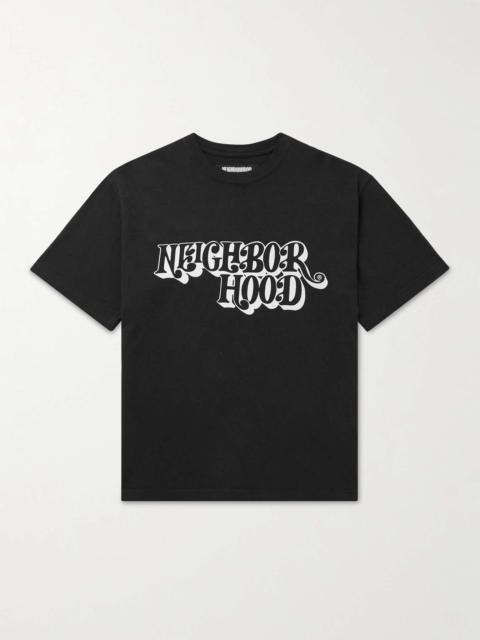 NEIGHBORHOOD Slim-Fit Logo-Print Cotton-Jersey T-Shirt