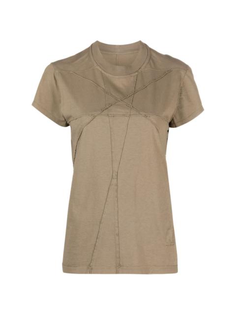 tonal-stitching cotton T-Shirt