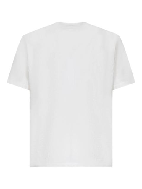 MM6 Maison Margiela Mm6 Maison Margiela Numbers-motif Cotton T-shirt