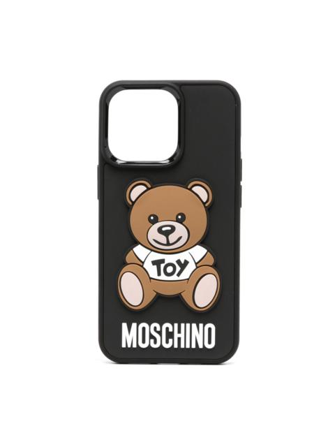 Moschino Teddy Bear-motif iPhone 13 Pro case