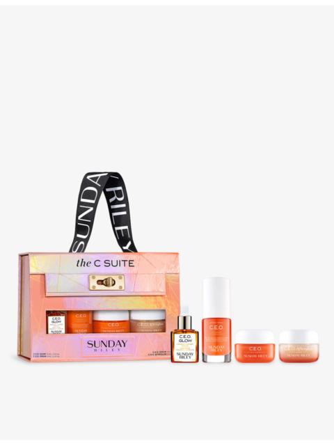 Sunday Riley The C Suite Gift Set Worth £98