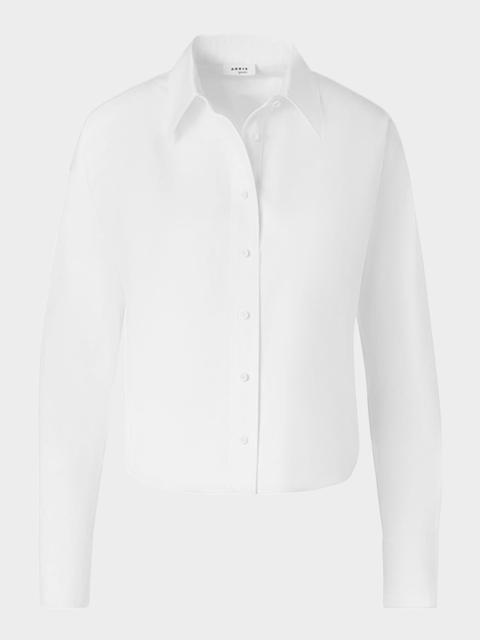 AKRIS Cotton Poplin Button-Down Shirt