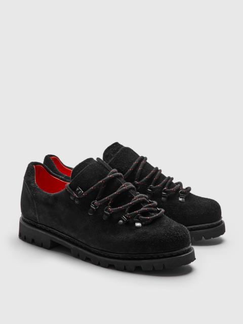 Paraboot Clusaz Mountain Shoe in Velours Noir