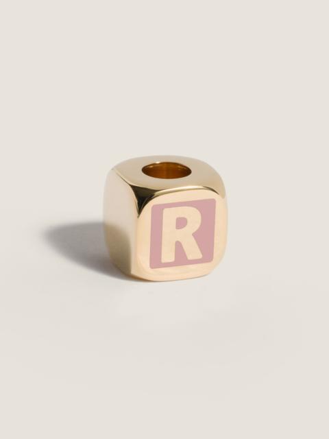 Miu Miu Enameled metal dice charm