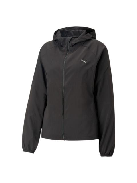PUMA (WMNS) PUMA Run Fav Hood Woven Jacket 'Black' 523172-01