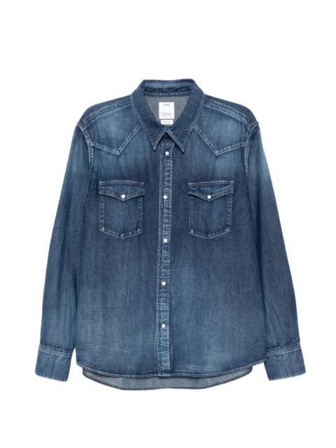 visvim LARKHAM L/S RUGGER LT.GREEN - 0123105010023 | REVERSIBLE