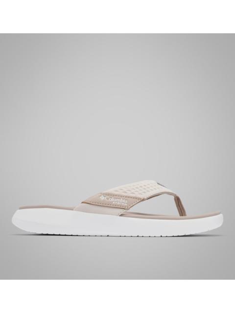 Columbia Women's PFG Boatside Leather Flip Flop