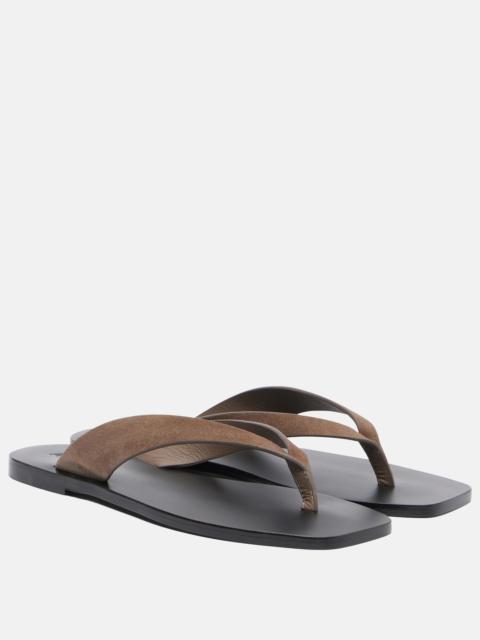 A.EMERY Kinto suede thong sandals