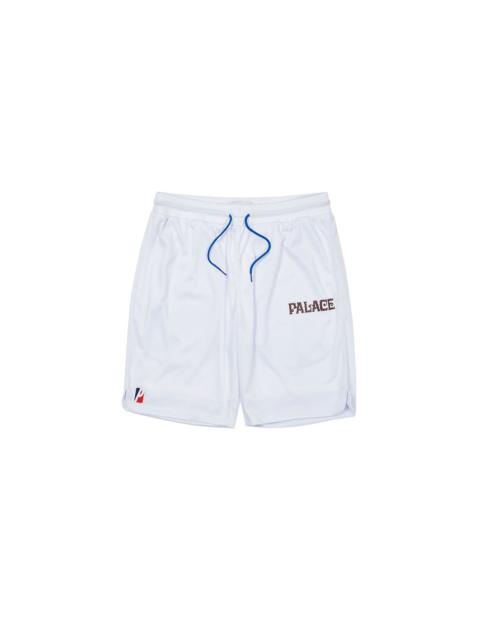 PALACE MESH PRACTICE SHORTS WHITE