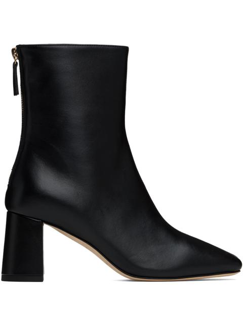 DEAR FRANCES Black Cube Boots
