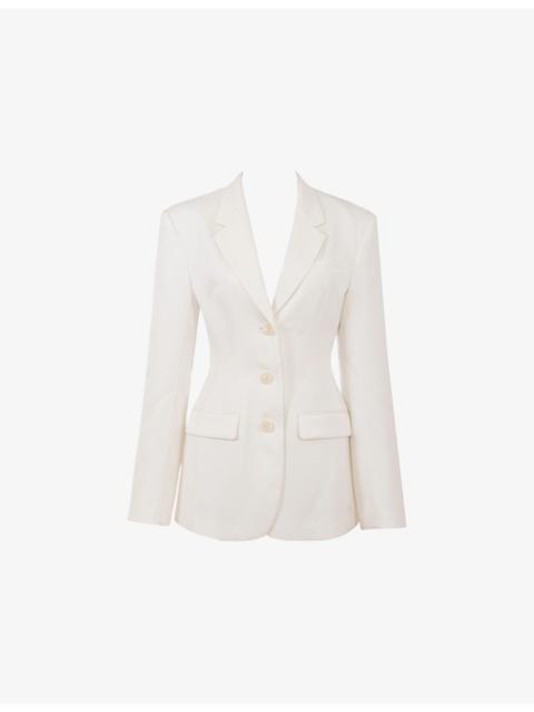 House of CB Luella Tailored Stretch-Woven Blazer