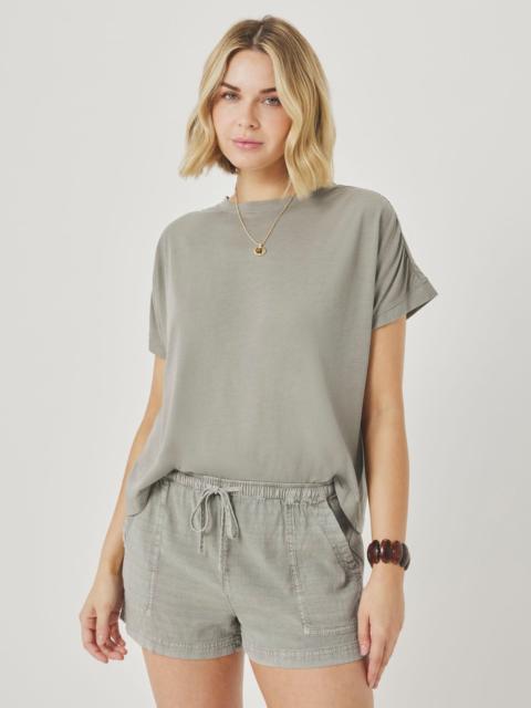 Splendid Rebecca Shirred Tee