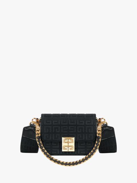 Givenchy SMALL 4G BAG IN 4G EMBROIDERY WITH CHAIN