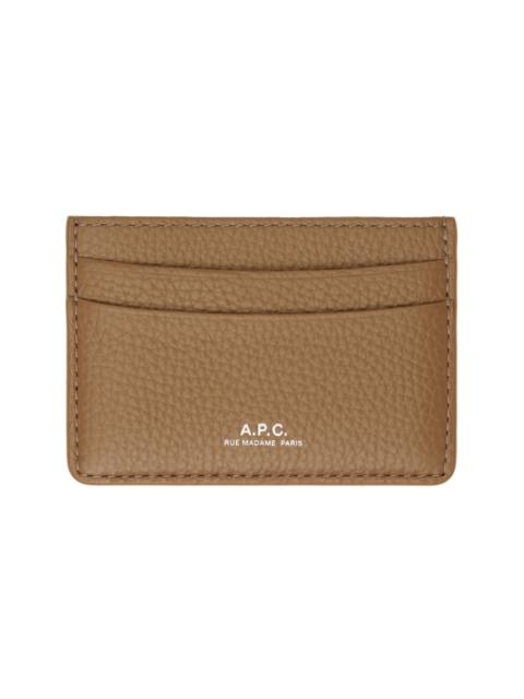 A.P.C. Brown André Card Holder