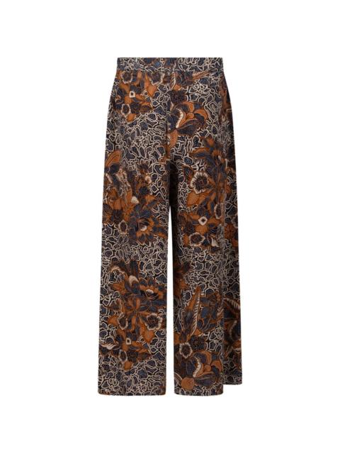 WEEKEND Max Mara floral-print trousers