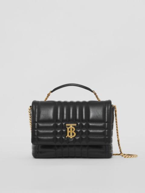 Burberry Small Quilted Lambskin Lola Satchel