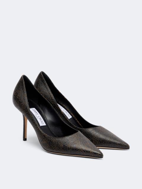 JIMMY CHOO Love leather pumps