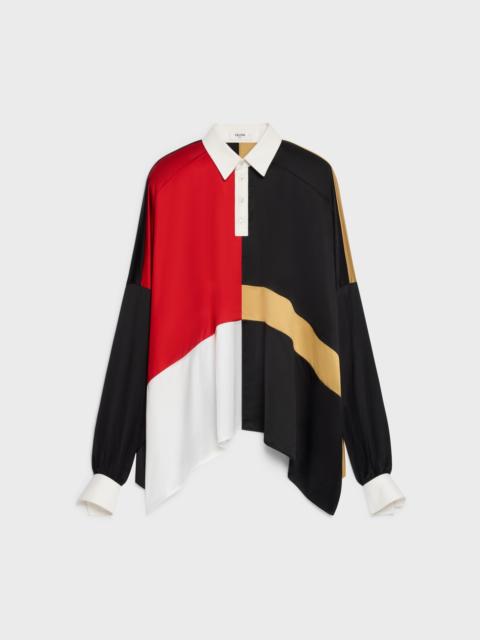 CELINE polo shirt IN viscose satin