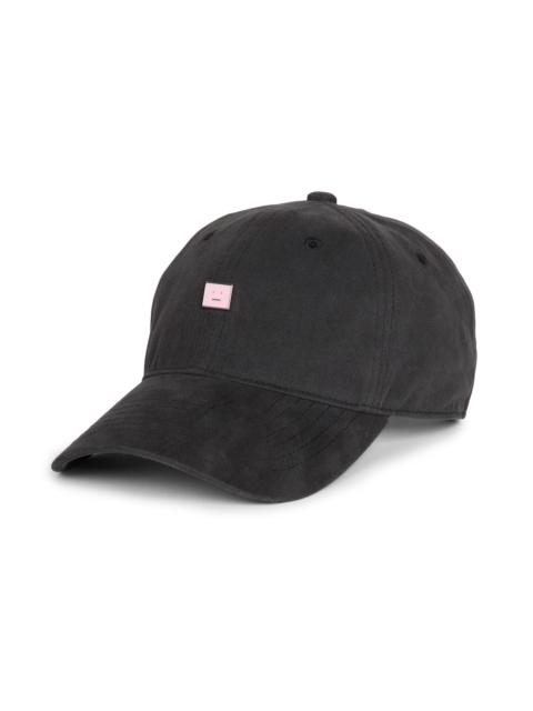 Acne Studios Men's Cunov Face Stud Baseball Cap - Black
