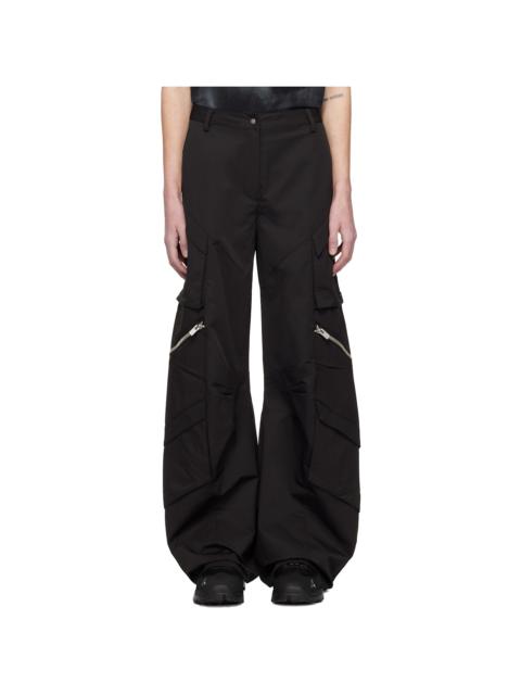 HELIOT EMIL™ Black Calyx Cargo Pants