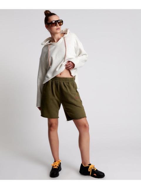 ONE TEASPOON O.T.S. High Waist Kick Shorts - Khaki