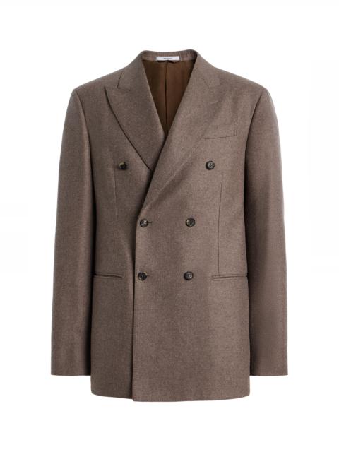GABRIELA HEARST Angelo Jacket in Walnut Wool Cashmere Flannel