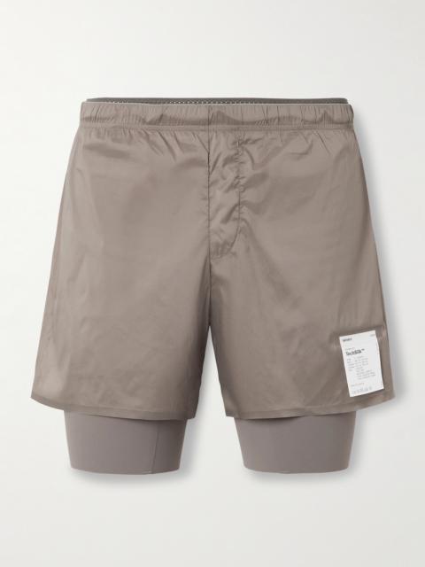SATISFY Slim-Fit Layered 8" Techsilk and Justice&trade; coldblack&reg; Shorts