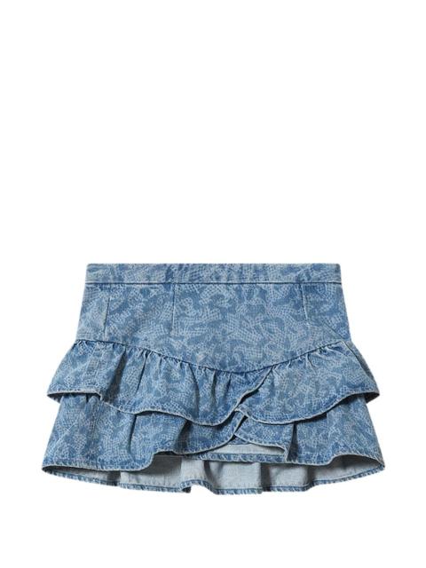Isabel Marant Étoile LEYJE ruffled mini skirt