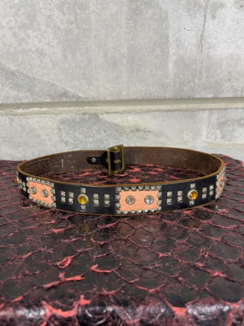 Other brands HTC Hollywood Trading Company Studded Belt w/ crocodile