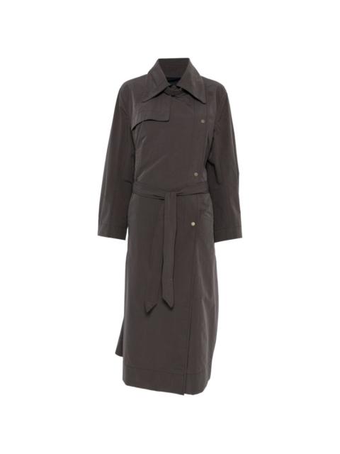 GIORGIO ARMANI belted coat