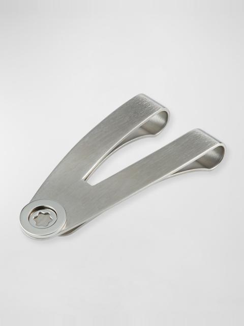 Montblanc Men's Stainless Steel Money Clip