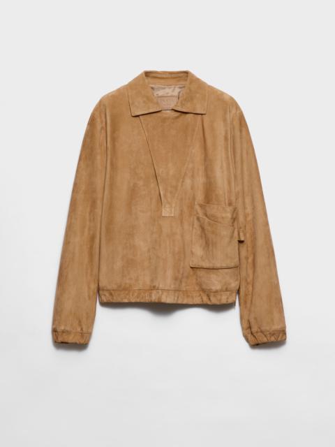 【プラダ・PRADA】Camel-hair anorak Prada Camel-hair anorak | REVERSIBLE