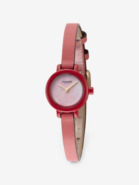COACH Gracie 19mm quartz watch