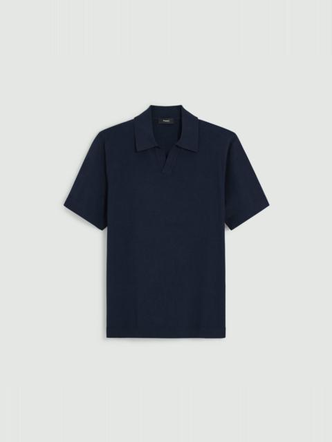 Theory Brenan Polo Shirt in Light Bilen