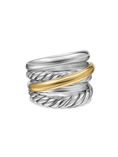 DAVID YURMAN Women's Crossover Five Row Ring in Sterling Silver - Silver