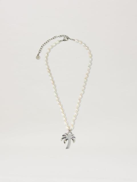 Palm Angels Pearls Palm Necklace