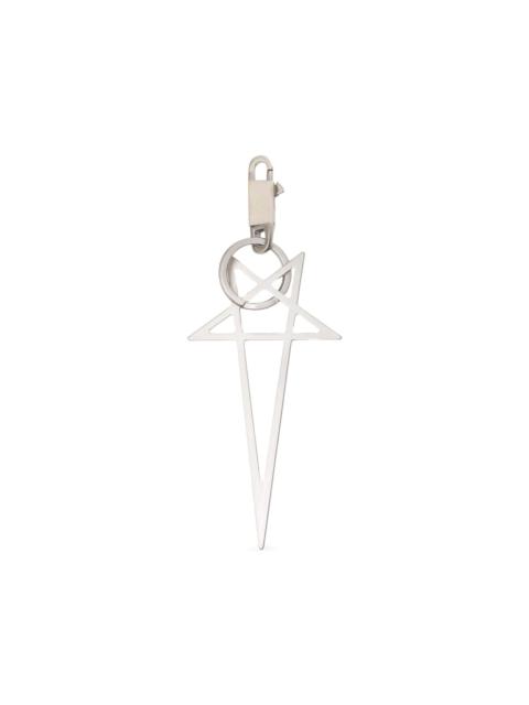 Rick Owens Pentagram keychain