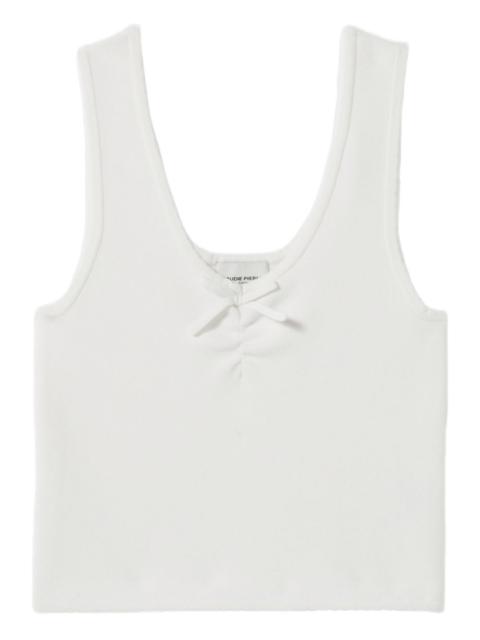 Claudie Pierlot bow-embellishment top