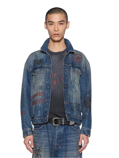 Ksubi OH G JACKET BILLY BLUE SKOOL