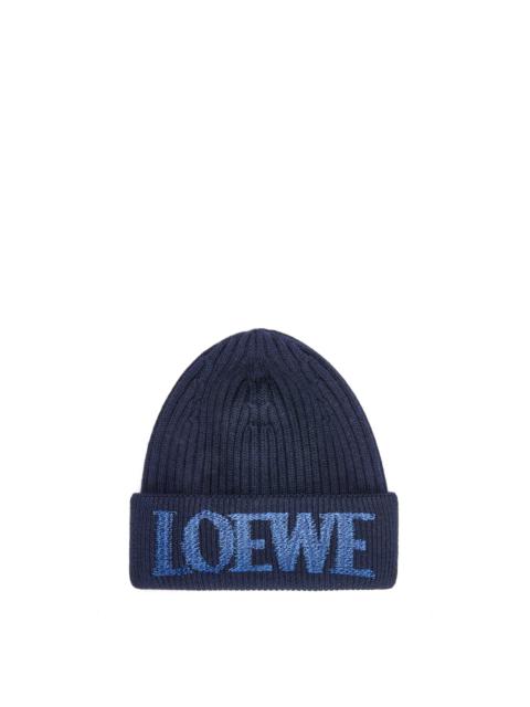 Loewe LOEWE beanie in wool