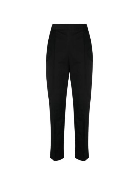low-rise tailored trousers