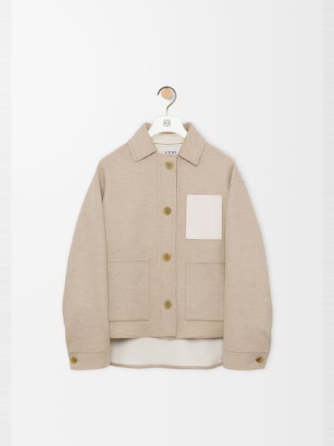 Loewe Workwear jacket in wool and cashmere