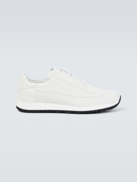 Foundry II leather low-top sneakers