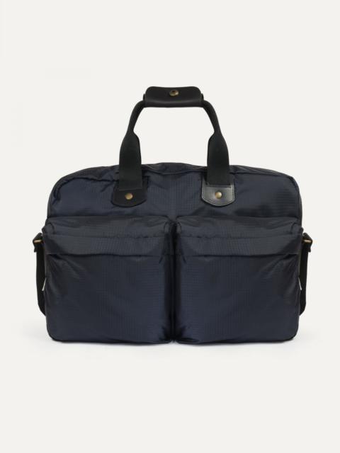 Bleu de Chauffe PARAGLYDE BUSINESS BAG  -  NAVY/BLACK