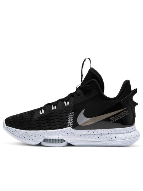 Nike Nike LeBron Witness 5 'Black Metallic Silver' CQ9380-001